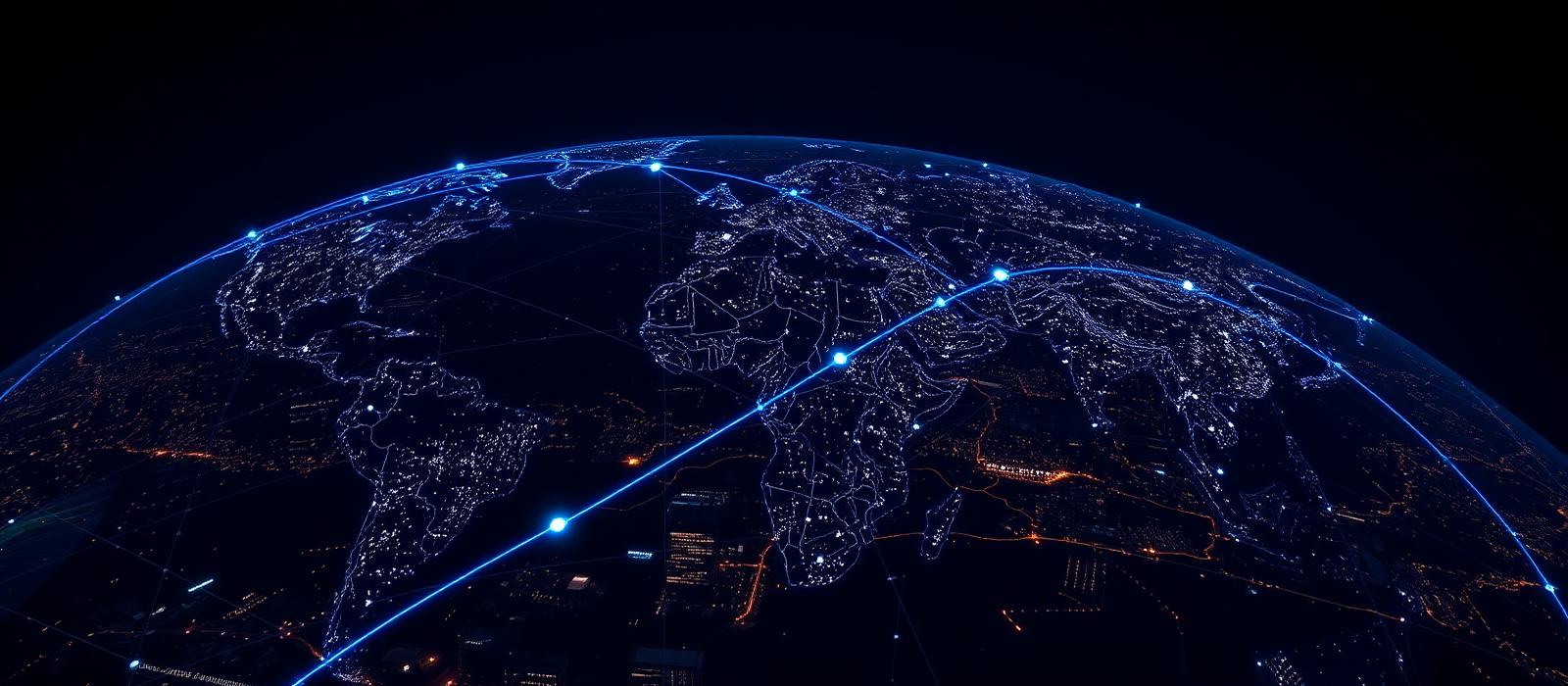 Global network of connected enterprise operations